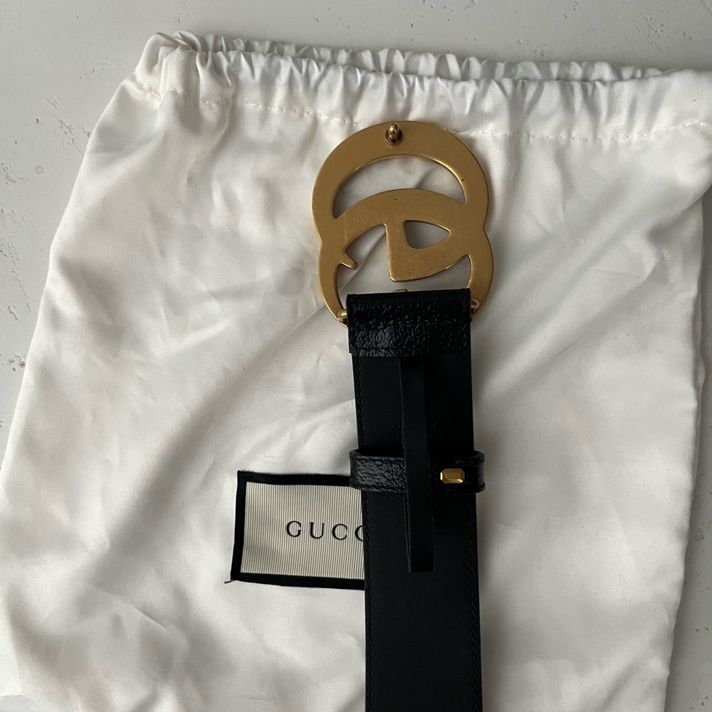 Gucci GG Marmont Wide Belt size 85 - Picture 3 of 7
